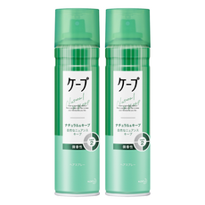 KAO 花王 Cape 定型噴霧 微香款 自然彈力 讓髮型持久定型 槓桿式按鈕設計, 180g, 2瓶