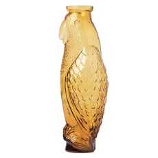 DOIY Cockatoo 鸚鵡壺 32.5x14x13 厘米 鈉鈣玻璃, 橘色, 1.1L, 1個