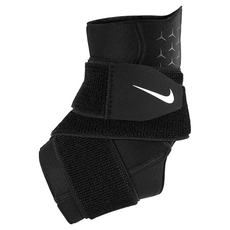 NIKE 耐吉 PRO 調節式護踝, 黑色, 1個