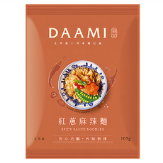 度小月 DAAMI 紅蔥麻辣麵 乾麵, 1包