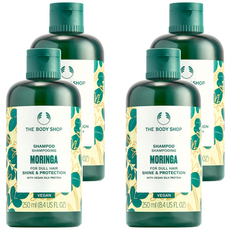 THE BODY SHOP 美體小舖 洗髮精 辣木籽, 250ml, 4瓶