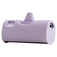 Iwalk Battery Twins兩用口袋電源 Type-C/Lightning 附保護套, LPX001, 紫色