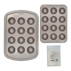 CHEFMADE 學廚 金色12連不沾棒棒糖模具 WK9213, 1個