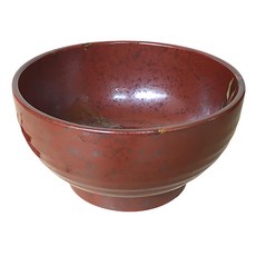 雙線釜上井 日本製, 赤釉, 1個