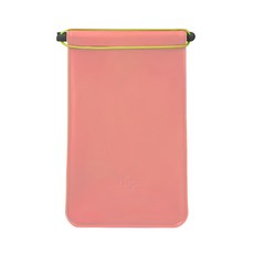 Hip 果凍隨手袋(中) 100% 矽膠材質 耐熱溫度-30°C~200°C 尺寸24.8 x 7.8 x 15cm, 珊瑚粉, 1個