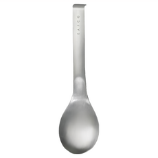 YOSHIKAWA 吉川 EATCO Suqu S 不鏽鋼湯匙 16cm, 銀色, 1支