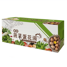 蘇伯 菠菜蛋花湯 家庭號, 60g, 1盒