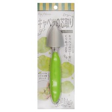 KAI 貝印 House 蔬菜挖芯器附蓋, 綠色 + 銀色, 1個