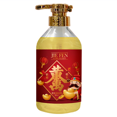 Jie Fen 潔芬生活 琉金沐浴乳, 500ml, 1瓶