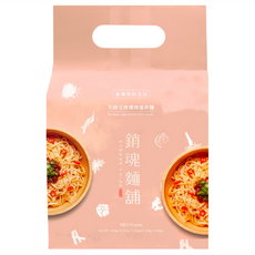 大師兄銷魂麵舖 辣裡辣渣醬拌麵 100g, 4包