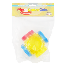 LillipHut 麗利寶 十字接管 鼠籠各式接管配件 顏色隨機, 1個