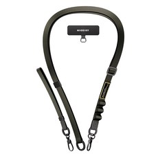 MAGEASY 二合一掛繩 + 掛繩片組, 岩石灰, 1組