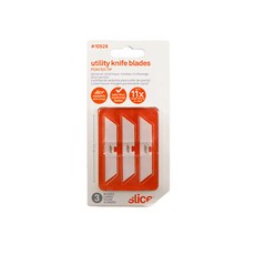Slice 多用途陶瓷替刃 短刃 尖 3入組 安全專利刀刃, 1組