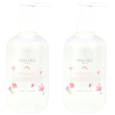 MAUBE 兒童少女專屬私密清潔凝膠 西班牙原裝進口 溫和不刺激, 200ml, 2瓶