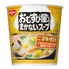 NISSIN 日清 芝麻味噌豆乳湯杯, 13g, 1入