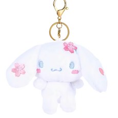 Cinnamoroll 大耳狗喜拿 可愛造型玩偶吊飾鑰匙圈 16 x 12cm 60g, 16cm, 大耳狗春日櫻花, 1個