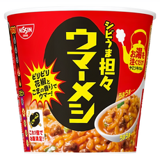 NISSIN 日清 擔擔辣味泡飯 花椒芝麻香氣濃郁, 103g, 1入