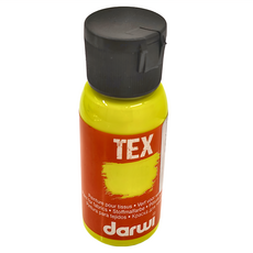 darwi 達威 織品顏料 DAR-0100050723 霓虹黃, 50ml, 1色