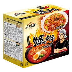 三上食樂燃太郎 辣拉麵組 1480g, 8包