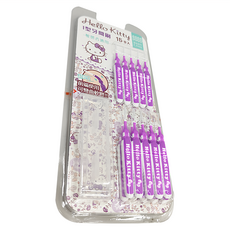 Hello Kitty 凱蒂貓 I 型牙間刷 SSSS 15支, 0.6mm, 12組