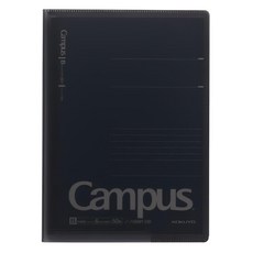 KOKUYO 國譽 Campus 大人Cpus雙收納夾 附筆記 A5, 灰色, 1個