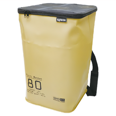 日本 SLOWER 防水收納桶 35L, 沙色, 1層, 1個