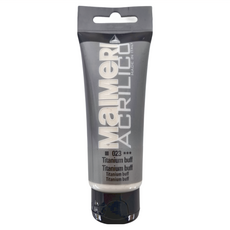 MaIMeRI 美利 壓克力顏料 MA-0916023 023 TITANIUM BUFF 淺鈦黃, 75ml, 1色