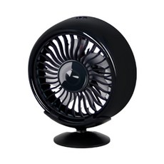 Reddot 紅點生活 USB 7彩2用強力風扇, 單一商品, 烤漆黑