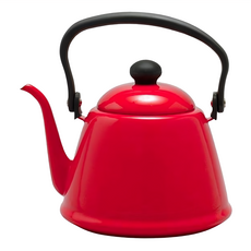 Noda Horo 野田琺瑯 Drip kettle 細口手沖壺 日本製, 紅色, 2L, 1個