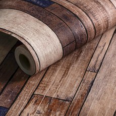 WE CHAMP 環保無紡布自黏式壁紙 WTB-793, 咖啡色