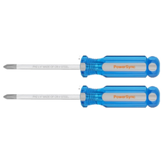 PowerSync 群加 PH1 x 3"帶磁十字起子 WDH-B03 16.5cm, 2支