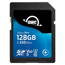 OWC Atlas Pro SD 記憶卡 SDXC UHS-II V60 OWCSDV60P0128, 128GB, 1個
