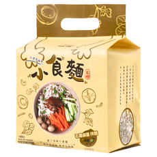 三男小食麵 石磨麻醬 乾拌麵, 4包