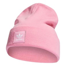 adidas 愛迪達 AC CUFF KNIT 毛帽, 粉色