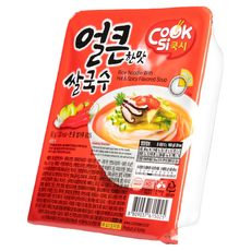CookSi 韓國米麵線 辣味 92g, 1入