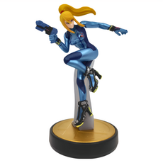 Nintendo 任天堂 amiibo 零裝甲薩姆斯 亂鬥, NVL-001, 1個