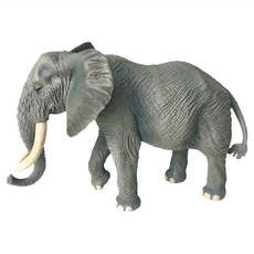 COLLECTA 野生動物系列 非洲草原象, 非洲草原象 灰色, 1個