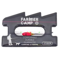 FARMERCAMP 小物釣線組 2.1m, 黑色, 1個