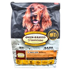 OVEN-BAKED TRADITION 烘焙客 7歲以上高齡犬低脂使用 大顆粒, 1袋, 2.27kg, 雞肉