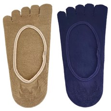 NICOFUN 愛定做 桑蠶絲隱形止滑瑜伽五趾襪 女襪 FYK245TOE06 32g