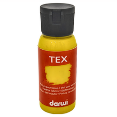 darwi 達威 TEX織品顏料 金黃色, 50ml, 1色