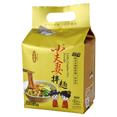 小夫妻拌麵 金麻醬 乾拌麵, 4包