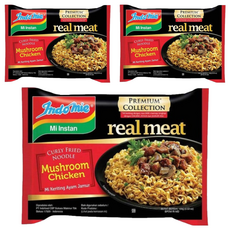 Indomie 營多麵 Mi Keriting Ayam Jamur 香菇雞風味炒麵 100g, 3包