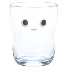 ADERIA NICO大眼娃娃造型杯 6 x 7.5cm 130ml, 透明, 1個