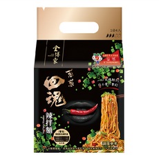 金博家 蔥蔥回魂辣拌麵, 4包