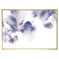 BOLUO GALLERY 菠蘿選畫所 彩墨花卉 I CCTB3407G 掛畫, 金色