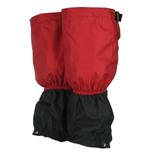 ISUKa 輕量 GORE-TEX 防水透氣綁腿 紅色 登山健行腿部保護, 1個