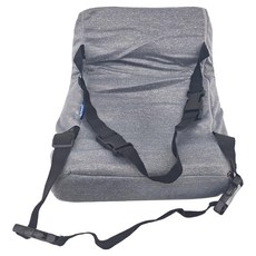 HONDONI 新款4D護腰靠墊 記憶靠墊 居家背墊 汽車舒壓腰靠墊 M5-GY 480g, 時尚文青灰