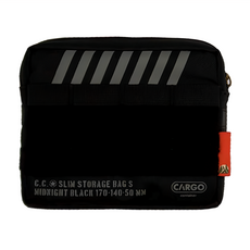 CARGO container 工業風戰術包 S(17 x 14 x 5cm), Midnight Black, 2格, 1個