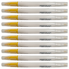 Pentel 飛龍文具 雙頭柔繪筆 SESW30C-T122 黃色 10支, 1色, 1組